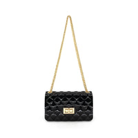 Jelly Pillbox Purse - Yellow