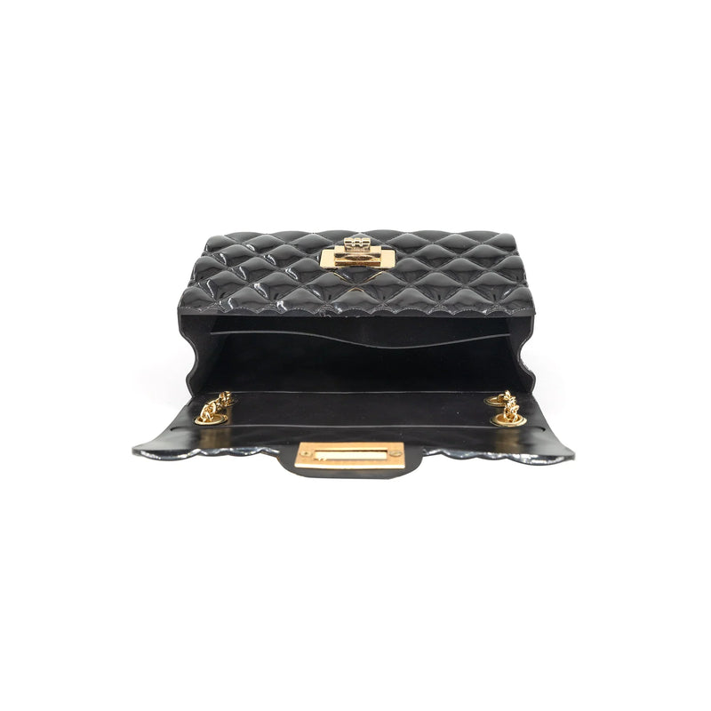 Jelly Pillbox Purse - Yellow